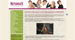 Desktop Screenshot of nepumuck.com