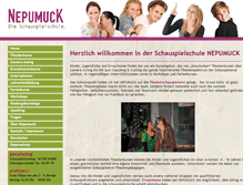 Tablet Screenshot of nepumuck.com